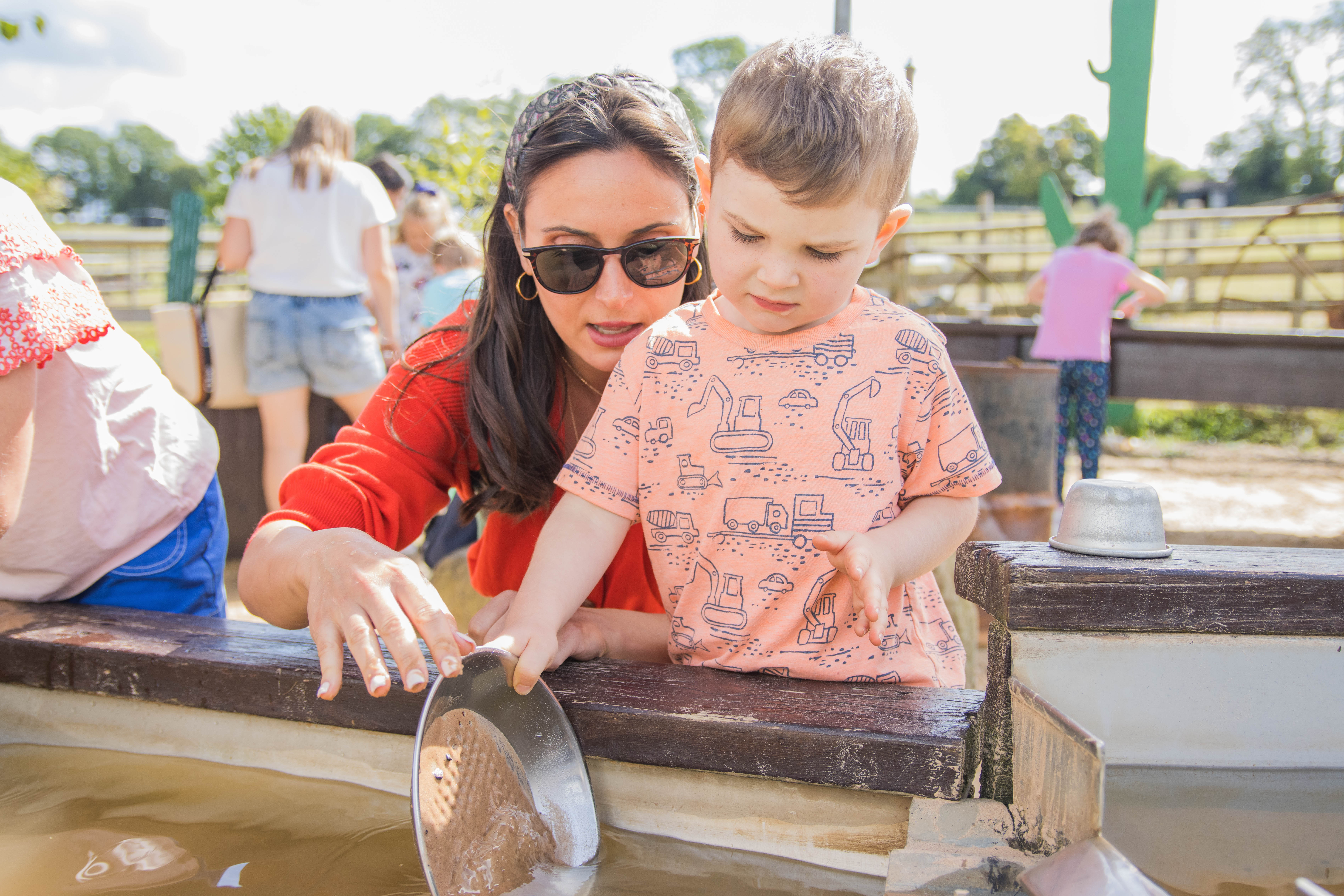 Panning for gold
