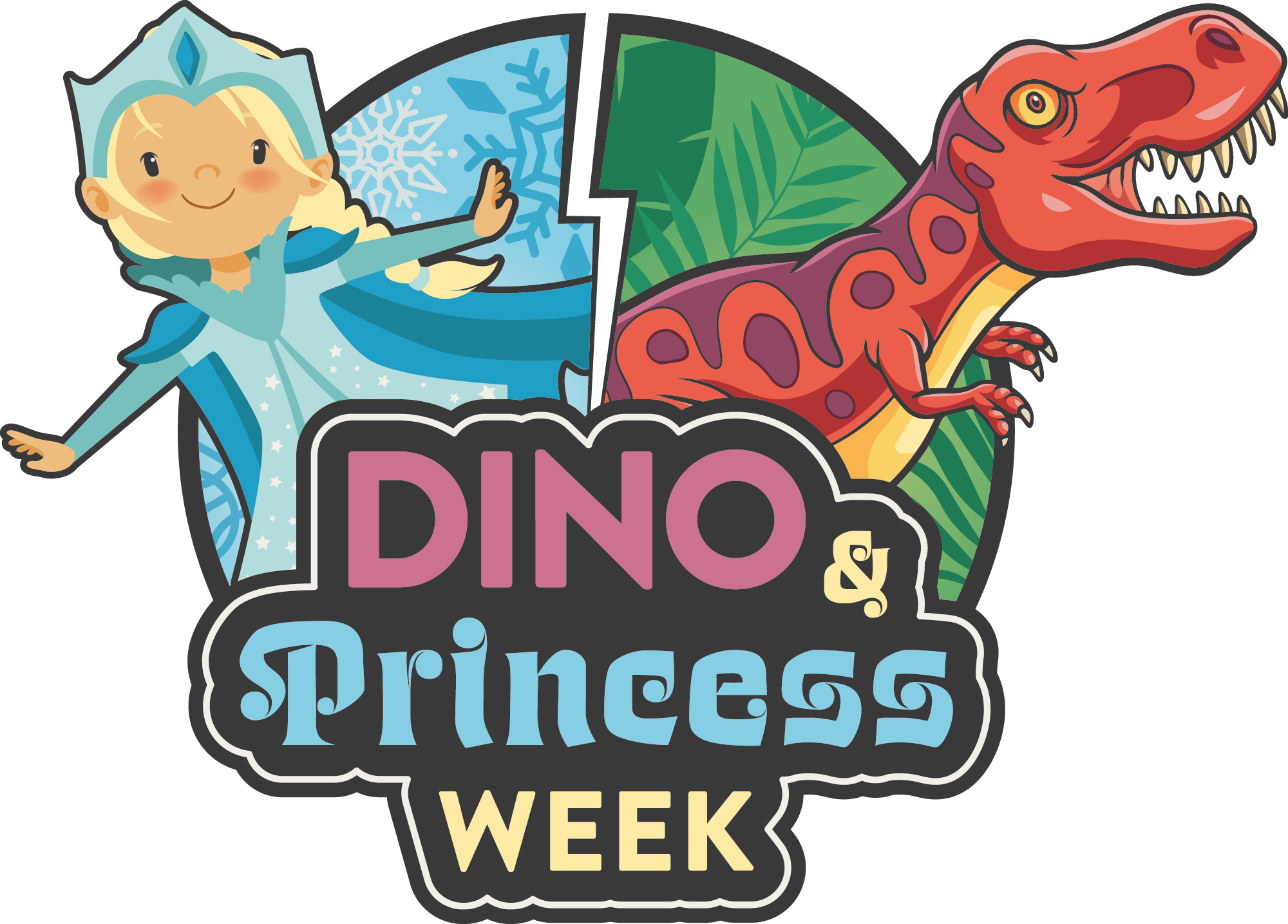 Dino & Princess Week Graphic
