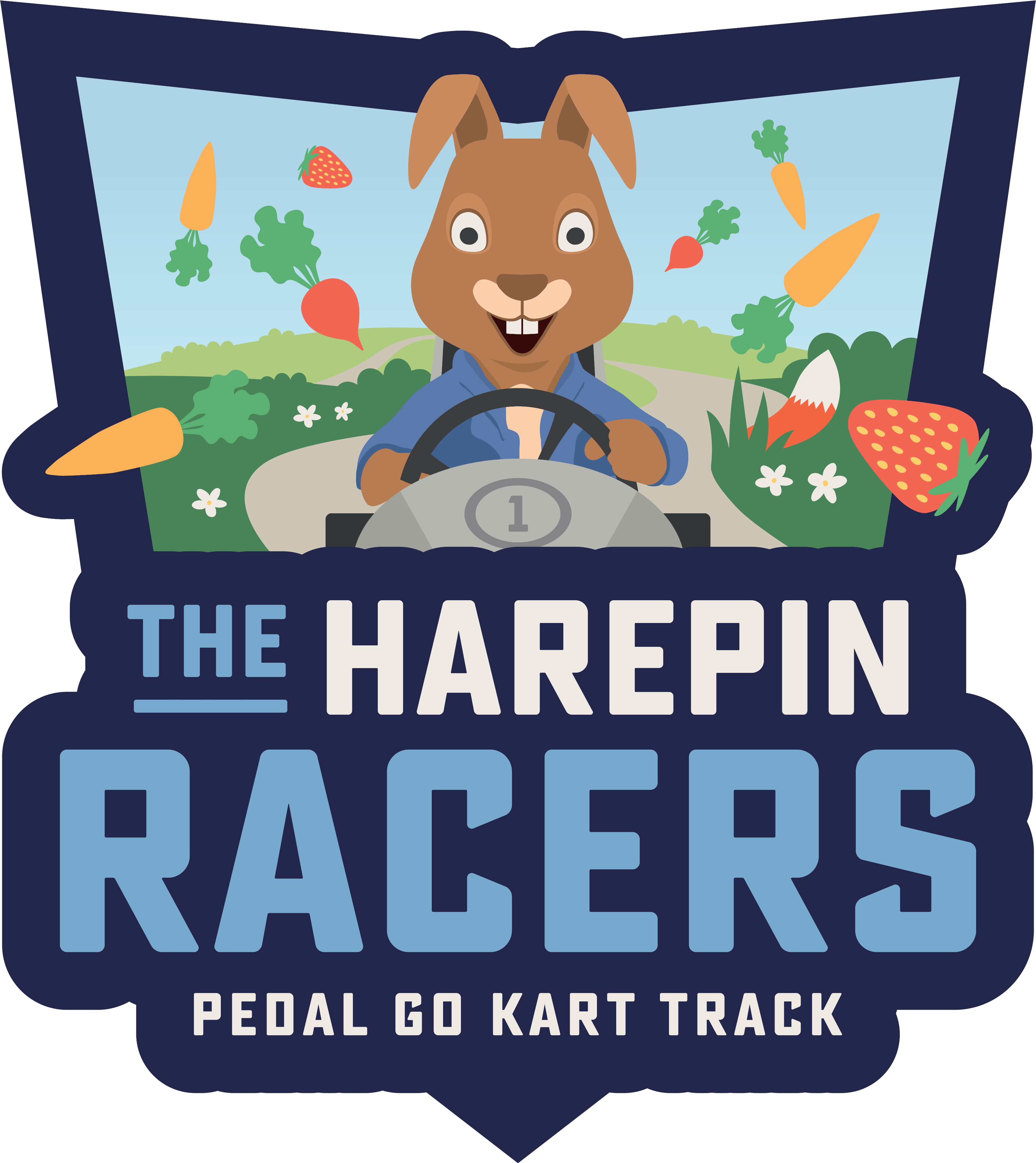 The Harepin Racers Logo