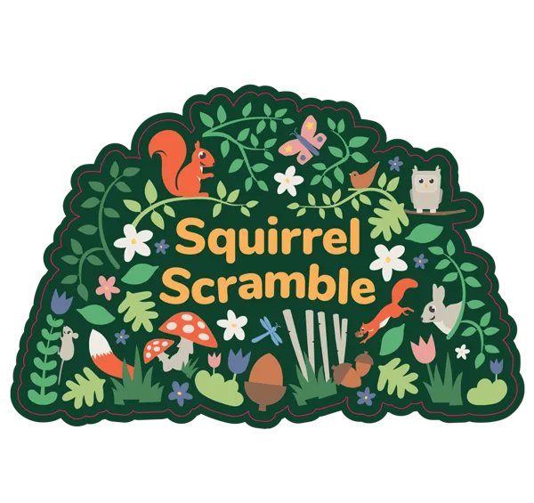 Squirrel Scramble Logo
