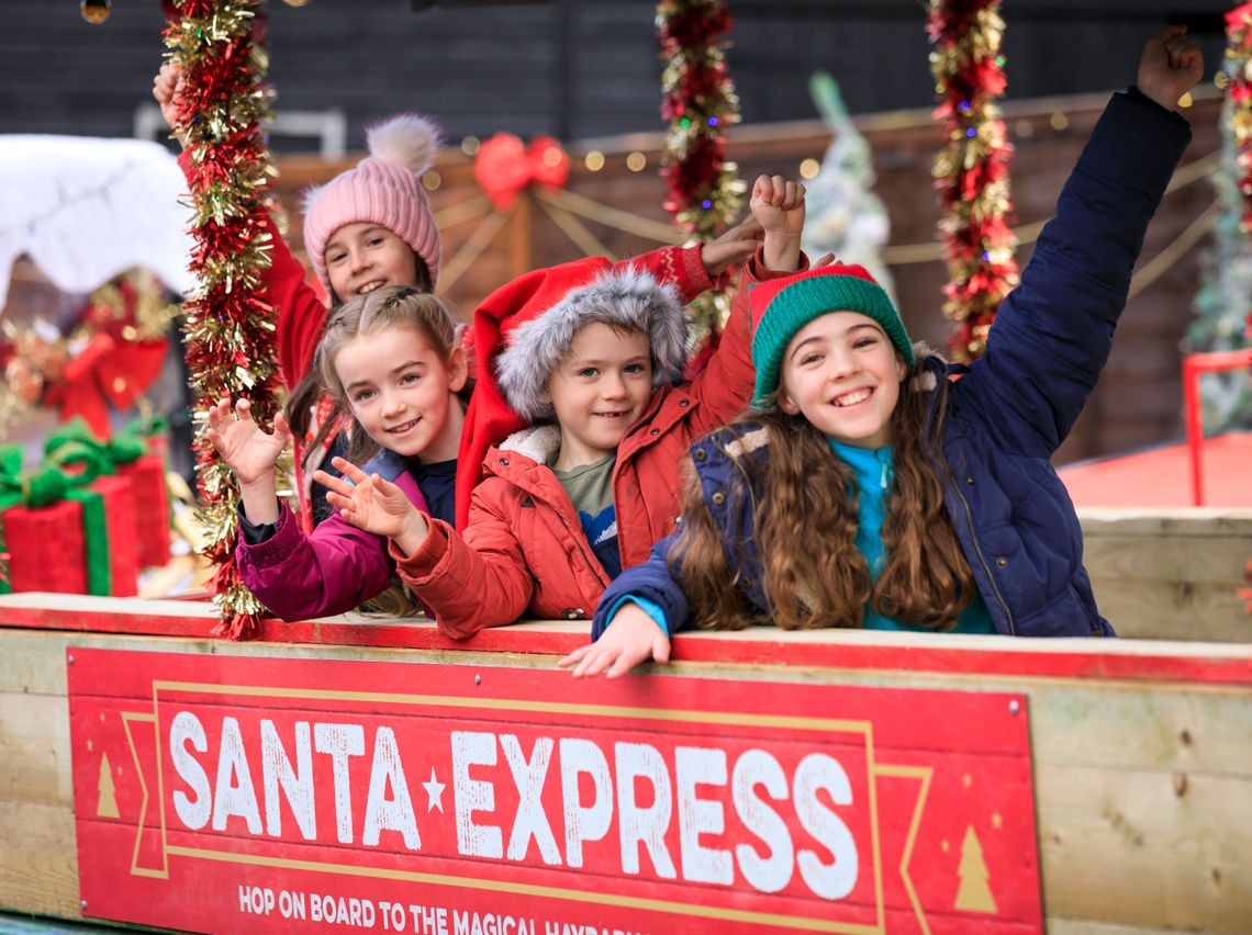 Hop on board the Santa Express to meet Father Christmas