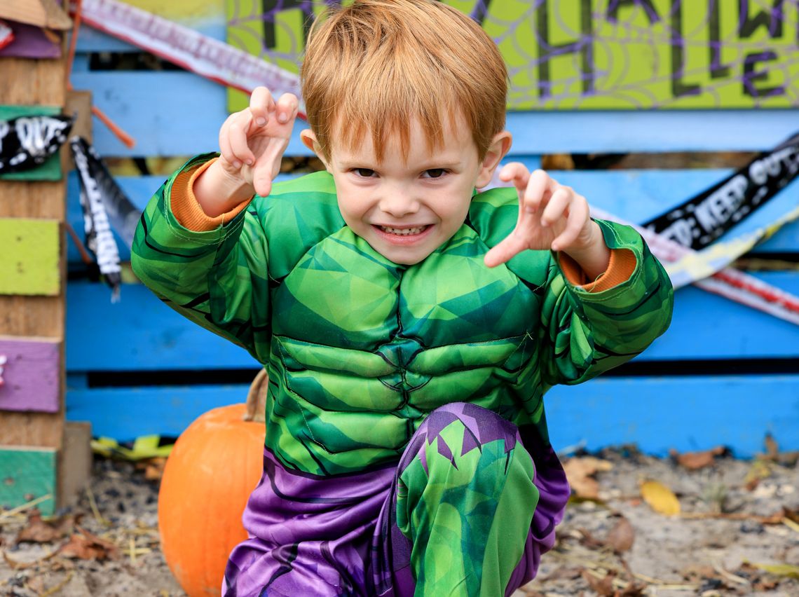 Explore the Pumpkin Village