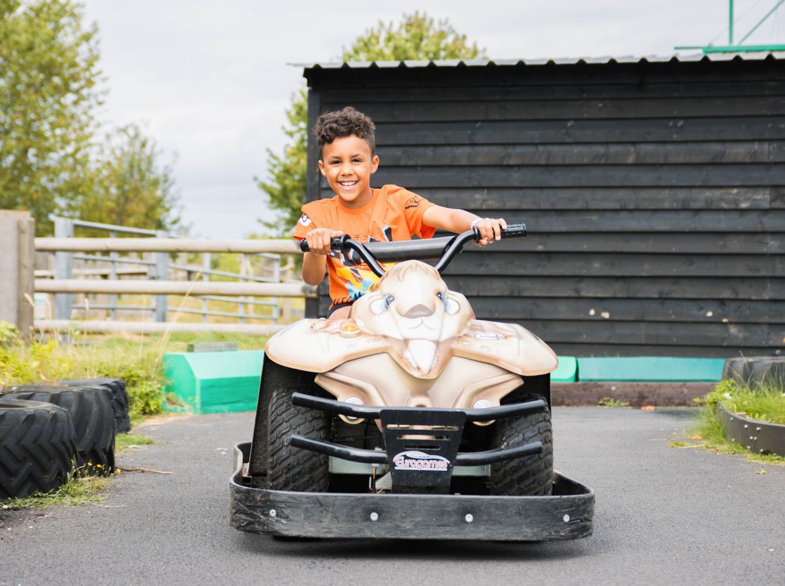 Explore acres of outdoor play