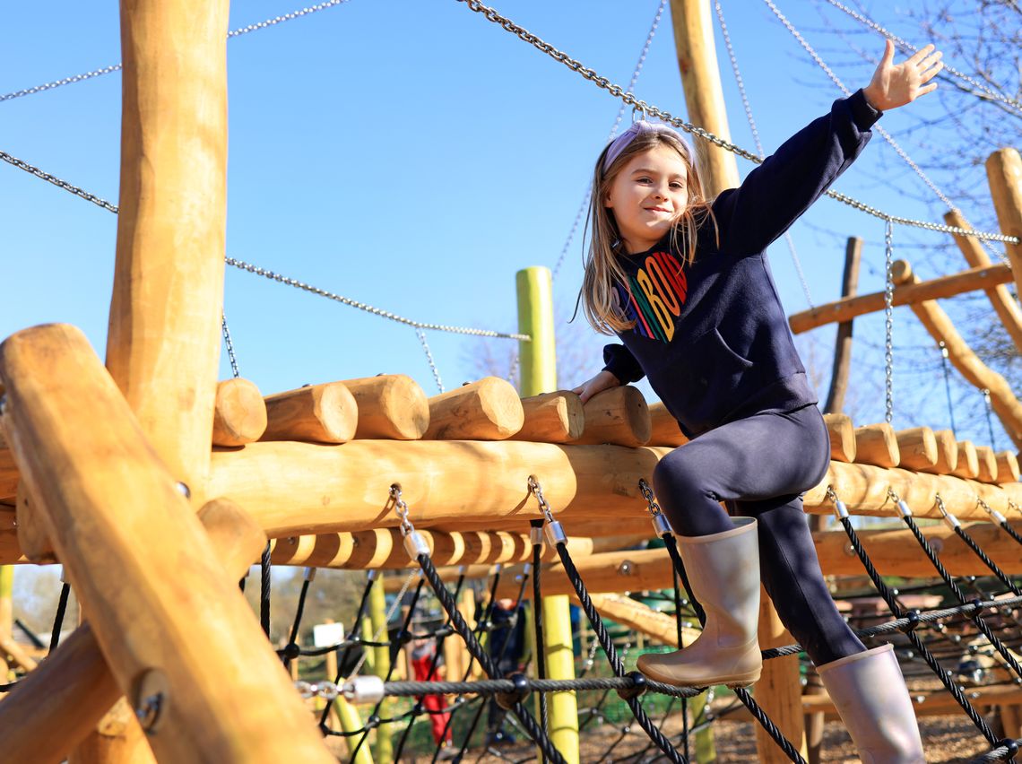 Explore acres of outdoor play
