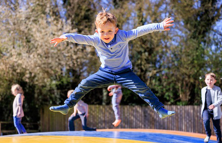 jumping pillows